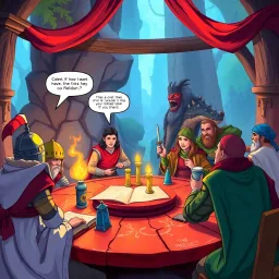 QuestMakers: The Round Table of Rebellion - Text-based game