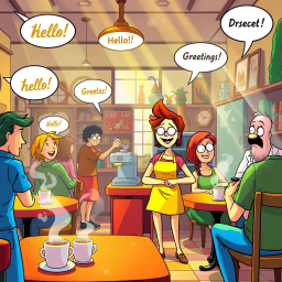 Whose Hello Is It Anyway? - Text-based game