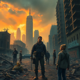 The Last Courier - Text-based game