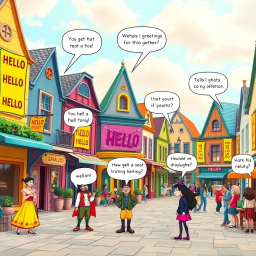 Whose Hello Is It Anyway? - Text-based game