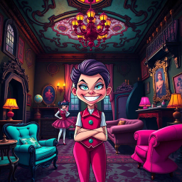 Mansion of Whimsies - Text-based game