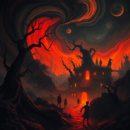 Whose Nightmare Is It Anyway? - Text-based game