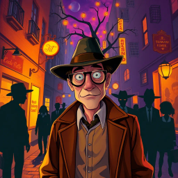 Whose Shadow is it Anyway? - Text-based game