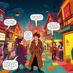 Whose Hello Is It Anyway? - Text-based game