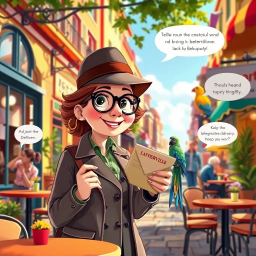 Whose Hello Is It Anyway? - Text-based game