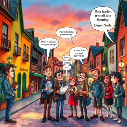 Whose Hello Is It Anyway? - Text-based game