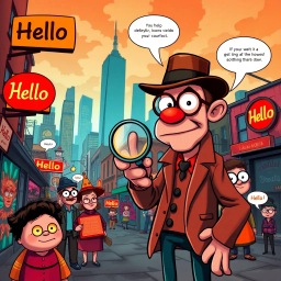 Whodunit Hello - Text-based game