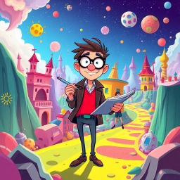 Spectrum Wars: Which Dimension is it Anyway? - Text-based game