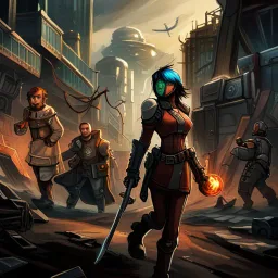 Kestrelfern Chronicles - Text-based game