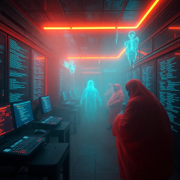 Haunted Byte: Who's This? - Text-based game