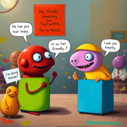 Whose Hello Is It Anyway? - Text-based game