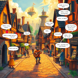 Whose Hello Is It Anyway? - Text-based game