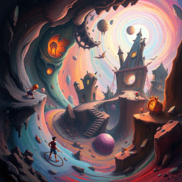 Chaotic Chronicles: Whose Worlds That Anyway? - Text-based game