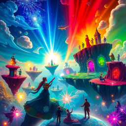 Spectrum Wars: Which Dimension Is It Anyway? - Text-based game