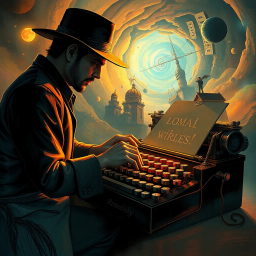 Paradox Tales: The Infinite Script - Text-based game