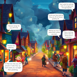 Whose Hello Is It Anyway? - Text-based game