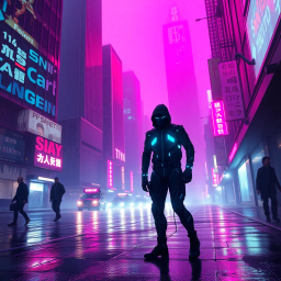 Neon Mirage - Text-based game