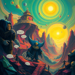 Chaotic Chronicles: Whose Worlds That Anyway? - Text-based game