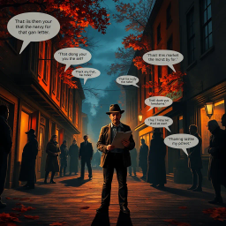 Whose Shadow Is That? - Text-based game