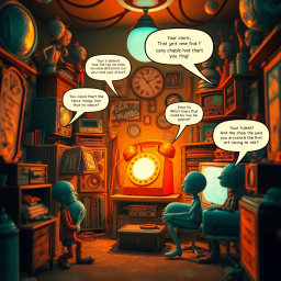 Hello? Who's There? - Text-based game