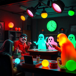 Whose Ghost Is It Anyway? - Text-based game