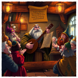 Whose Prophecy is it Anyway? - Text-based game