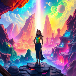 Spectrum Wars: Which Dimension Is It Anyway? - Text-based game