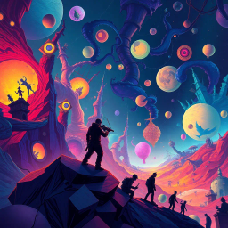 Spectrum Wars: Which Dimension Is It Anyway? - Text-based game