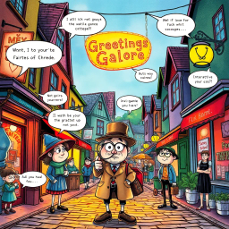 Whose Hello Is It Anyway? - Text-based game