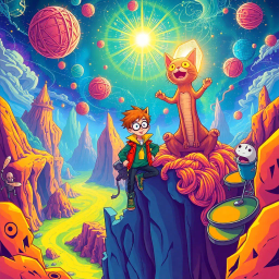 Spectrum Wars: Which Dimension Is It Anyway? - Text-based game