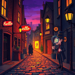 Who Said Hello? - Text-based game