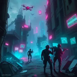 Immune Raider - Text-based game