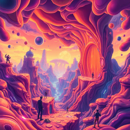 Spectrum Wars: Which Dimension Is It Anyway? - Text-based game