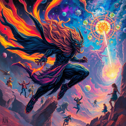 Spectrum Wars: Which Dimension Is It Anyway? - Text-based game