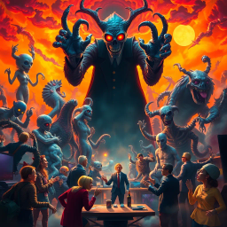 Whose Nightmare Is It Anyway? - Text-based game