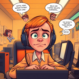 Whose Hello Is It Anyway? - Text-based game