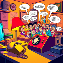 Who's Hello is it Anyway? - Text-based game