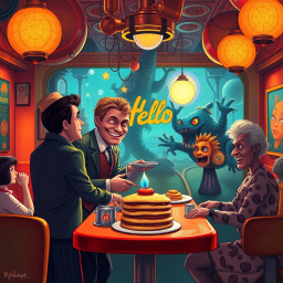 Whose Hello Is It Anyway? - Text-based game