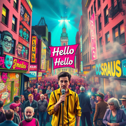 Whose Hello Is It Anyway? - Text-based game