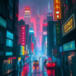 Under the Neon Canopy - Text-based game