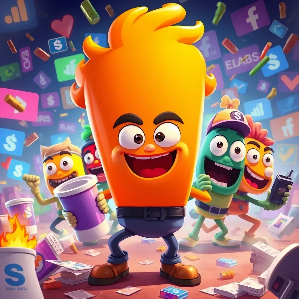 Mascot Mayhem: The Battle of Brands