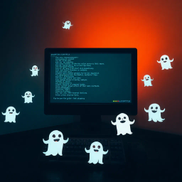 Haunted Byte: Who's This? - Text-based game