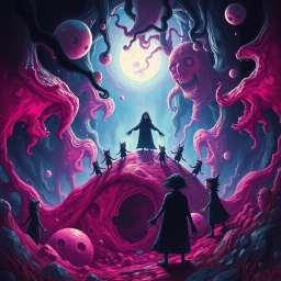 Whose Nightmare is it Anyway? - Text-based game