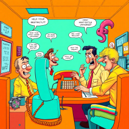 Whose Hello Is It Anyway? - Text-based game