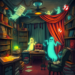 Spectral Contracts: Who You Gonna Call? - Text-based game