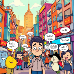 Whose Hello Is It, Anyway? - Text-based game