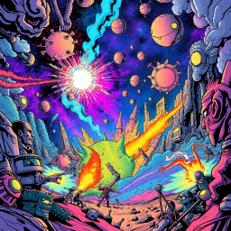 Spectrum Wars: Which Dimension is It Anyway? - Text-based game