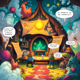 Whose Prophecy Is It Anyway? - Text-based game