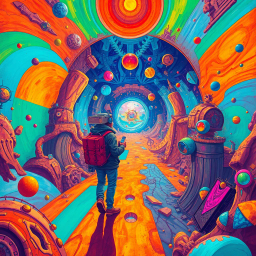 Spectrum Wars: Which Dimension Is It Anyway? - Text-based game