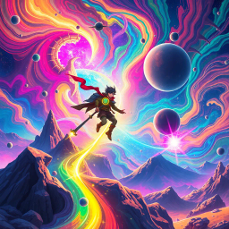 Spectrum Wars: Which Dimension Is It Anyway? - Text-based game